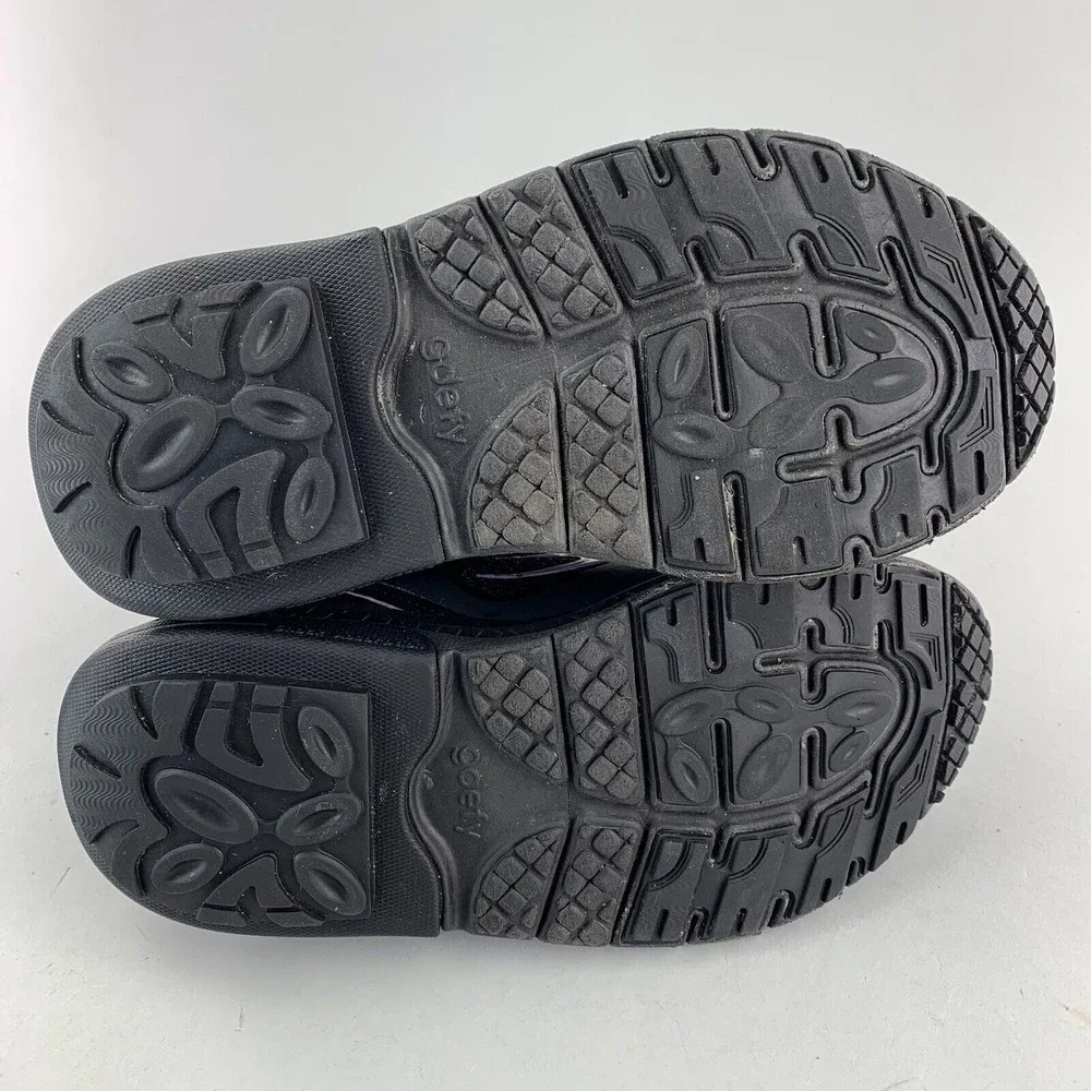 Gdefy Gravity Defyer Mighty Walk Womens Sz 9.5 Black Verso Shock Athletic Shoes